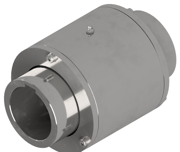 Coupling without brake cup